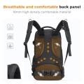 K&F CONCEPT 30L Camera Backpack with Rain Cover, 03-black-grey, XL
