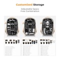 K&F CONCEPT hardshell camera backpack with laptop compartment