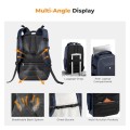 K&F CONCEPT Hardshell Camera Backpack with 15 to 15.6 Inch Laptop Compartment, Dark Blue