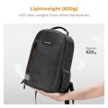 K&F CONCEPT 10L Lightweight Camera Backpack, Black Orange