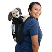 K9 Sport Sack Air 2 Dog Backpack Carrier, XS, Jet Black