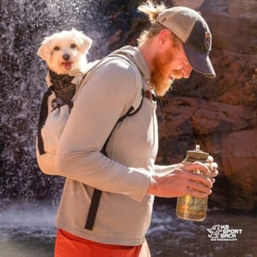 K9 Sport Sack Air Medium Dog Carrier Backpack, Air - Charcoal Grey, 25 cm L x 18 cm W x 48 cm H-4