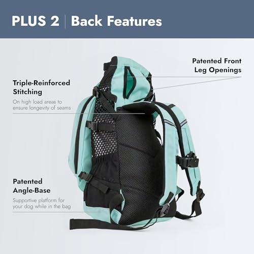 K9 Sport Sack Air Plus Medium Dog Carrier Backpack, Summer Mint-3