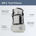 K9 Sport Sack Air Dog Carrier Backpack, X-Small, Air - Charcoal Grey, 20 cm x 13 cm x 36 cm