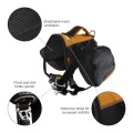 Kurgo Big Baxter Dog Backpack Hiking Pack, Black/Orange