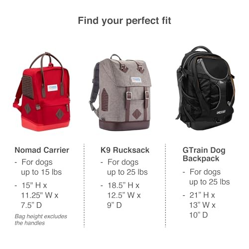 Kurgo G-Train Dog Carrier Backpack for Small Dogs up to 11kg, Black-5