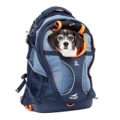 Kurgo G-Train Dog Carrier Backpack for Small Pets, Navy, Reduced Packaging