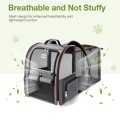 Lekesky Expandable Cat Carrier Backpack, Grey, XL