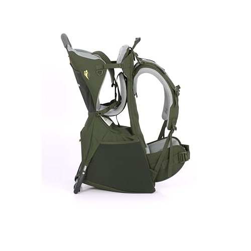 LittleLife Adventurer Baby & Child Back Carrier, Green-2