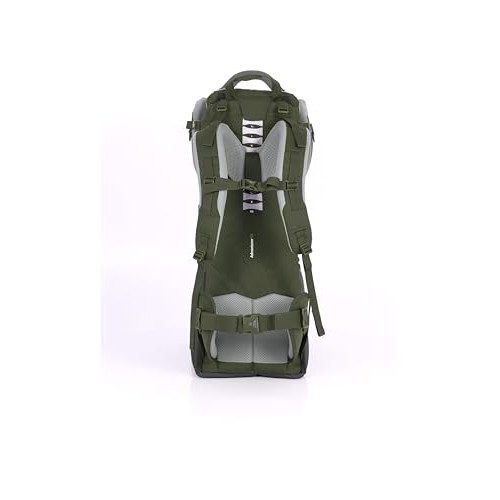 LittleLife Adventurer Baby & Child Back Carrier, Green-3