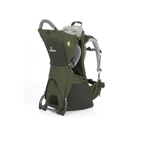 LittleLife Adventurer Baby & Child Back Carrier, Green