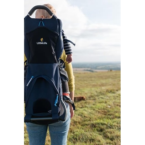 LittleLife Adventurer Baby & Child Back Carrier, Navy Blue-3