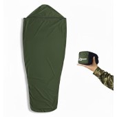 Litume Waterproof Mummy-Style Sleeping Bag Cover Bivy Sack, Army Green