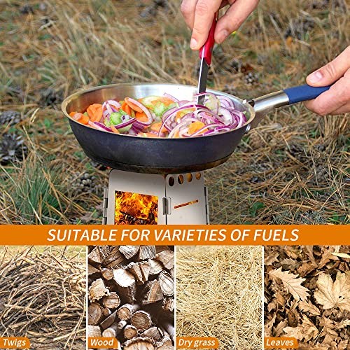 Lixada Titanium Folding Portable Camping Stove-4