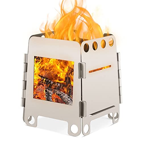 Lixada Titanium Folding Portable Camping Stove