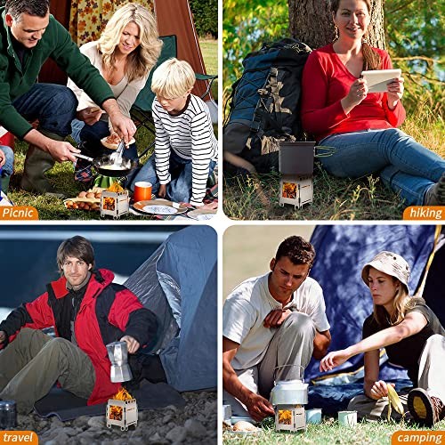 Lixada Titanium Folding Portable Camping Stove-8