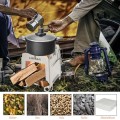 Lixada Portable Folding Camping Stove, Lightweight Stainless Steel Wood Stove, Type1