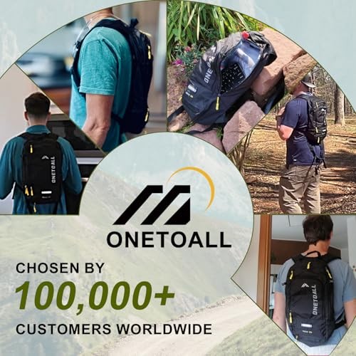LOCAL LION Hydration Backpack with 2L Water Bladder, Rain Cover and Helmet Cover-7