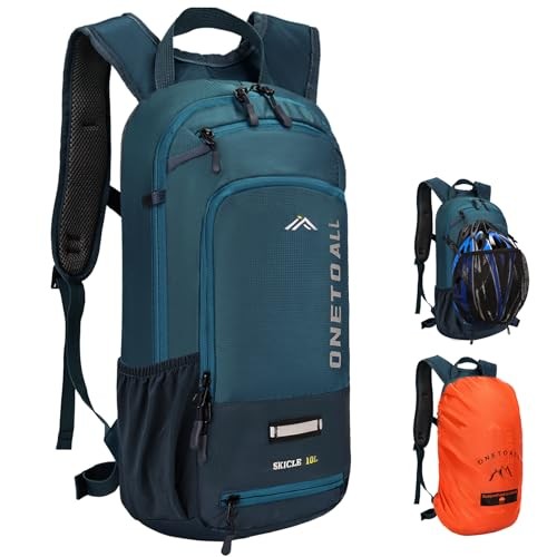 LOCAL LION Hydration Backpack with Raincover and Helmet Cover