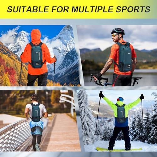 LOCAL LION Hydration Backpack with Raincover and Helmet Cover-8
