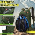 LOCAL LION Hydration Backpack with Raincover and Helmet Cover