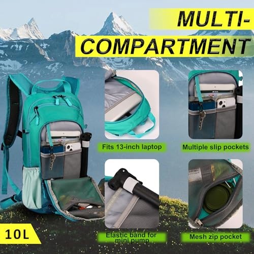 LOCAL LION Hydration Backpack with Raincover and Helmet Cover-3