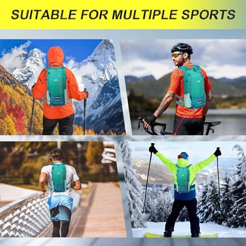LOCAL LION Hydration Backpack with Raincover and Helmet Cover-8