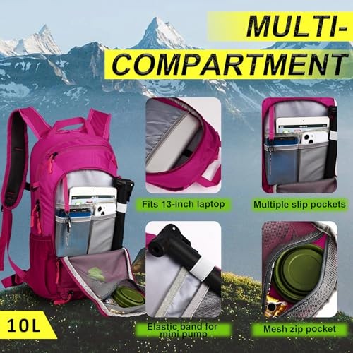 LOCAL LION Hydration Backpack with Raincover and Helmet Cover-3