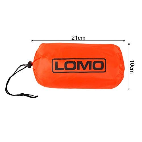 Lomo Emergency Storm Shelter Bothy Bag, 2-3 Person, Bright Orange-1