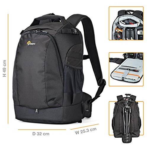 Lowepro Flipside 400 AW II Camera Backpack, Black-2