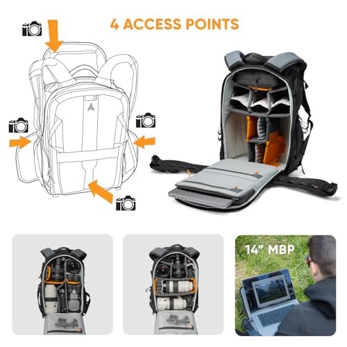 Lowepro ProTactic BP 350 AW III Camera Backpack, BP 350 AW III - New, 17L-2