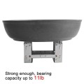 lvifloae Folding Solid Alcohol Stove Stand Burner for Camping and Outdoor Cooking