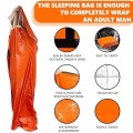 Makoto Nobu Emergency Sleeping Bag Bivvy Bag with Whistle and Compass