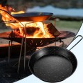 Manolyee 7.87-inch camping frying pan with folding handle