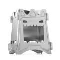 MEETOZ Lightweight Portable Folding Wood Burning Camping Stove