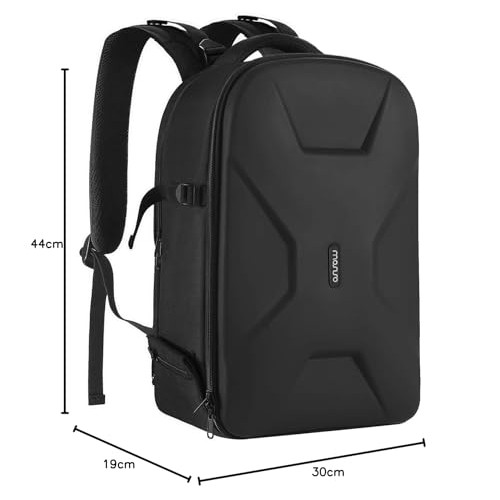 MOSISO Black Camera Backpack for DSLR, SLR and Mirrorless Cameras with Laptop Compartment and Tripod Holder-8