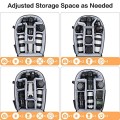 MOSISO Camera Backpack for DSLR, SLR and Mirrorless Cameras, 15-16 inch Laptop Compartment, Waterproof Hardshell Case, Gray