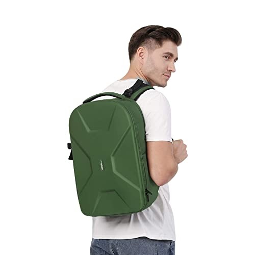 MOSISO Camera Backpack for DSLR, SLR and Mirrorless Cameras, 15 to 16 inch Laptop Compartment, Waterproof Hardshell Case, Army Green-5