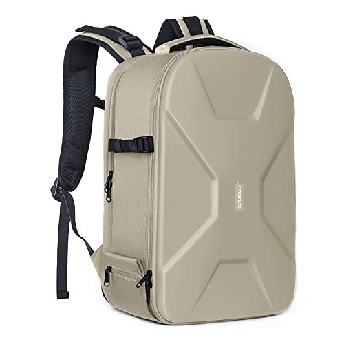 MOSISO Camel Camera Backpack for DSLR, SLR and Mirrorless Cameras with 16-inch Laptop Compartment