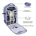 MOSISO Camera Backpack for DSLR, SLR and Mirrorless Cameras with Laptop Compartment, Tripod Holder, Lavender Gray