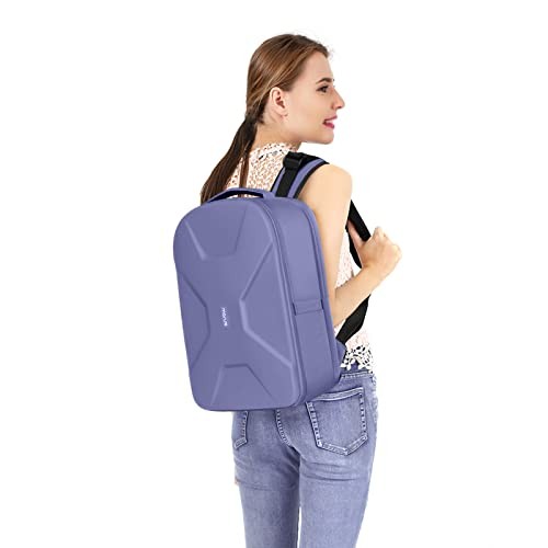 MOSISO Camera Backpack for DSLR, SLR and Mirrorless Cameras with Laptop Compartment, Tripod Holder, Lavender Gray-5
