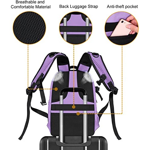 MOSISO Purple Camera Backpack for DSLR, SLR and Mirrorless Cameras with Laptop Compartment and Tripod Holder-7