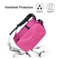 MOSISO camera backpack for DSLR, SLR and mirrorless cameras with laptop compartment, tripod holder, Rose Red