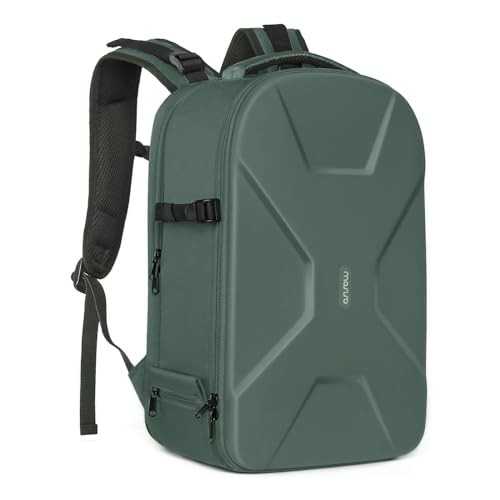 MOSISO Camera Backpack DSLR, SLR and Mirrorless Bag with Tripod Holder and Laptop Compartment, Emerald Green