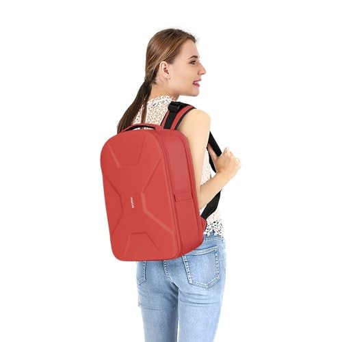 MOSISO Red Camera Backpack for DSLR, SLR and Mirrorless Cameras with Laptop Compartment and Tripod Holder-5