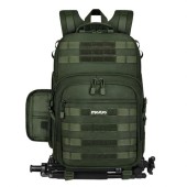MOSISO Army Green Camera Backpack for DSLR, SLR and Mirrorless Cameras with 15-16 inch Laptop Compartment