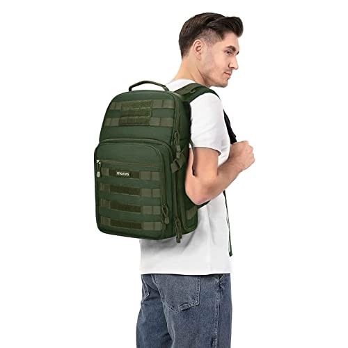 MOSISO Army Green Camera Backpack for DSLR, SLR and Mirrorless Cameras with 15-16 inch Laptop Compartment-5