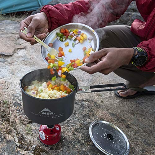 MSR Ceramic Nonstick 2.5-Litre Camping Pot with Fusion Coating, Black-2