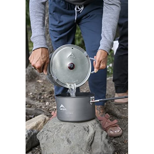 MSR WindBurner 4.5 L Nonstick Camping and Backpacking Stock Pot, Grey-2