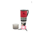 MSR WindBurner Personal Cooker System, 1 L Pot, Red